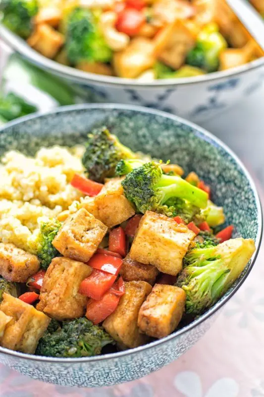 Chinese 5 Spice Tofu Stir Fry | #vegan #contentednesscooking #glutenfree