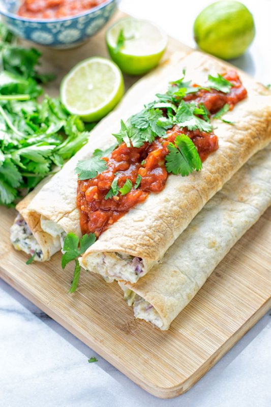 Spinach Artichoke Taquitos | #vegan #glutenfree #contentednesscooking