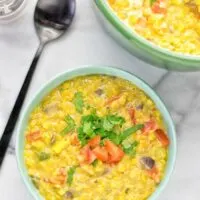 Indian Yellow Split Pea Soup (Dal Tadka) | #vegan #glutenfree #contentednesscooking #soup