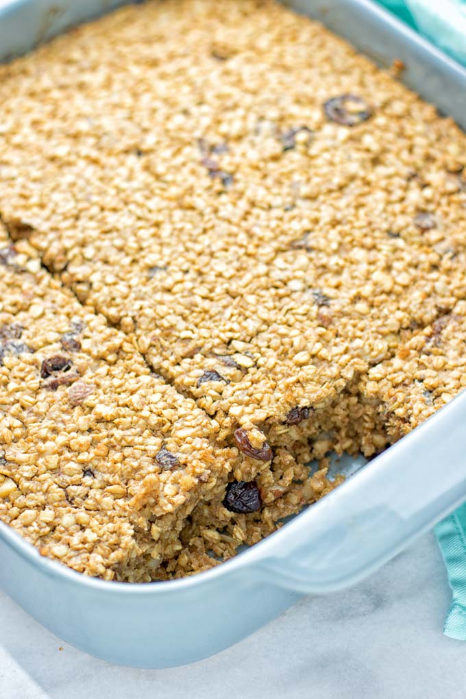 Trail Mix Breakfast Bars | #vegan #glutenfree #contentednesscooking