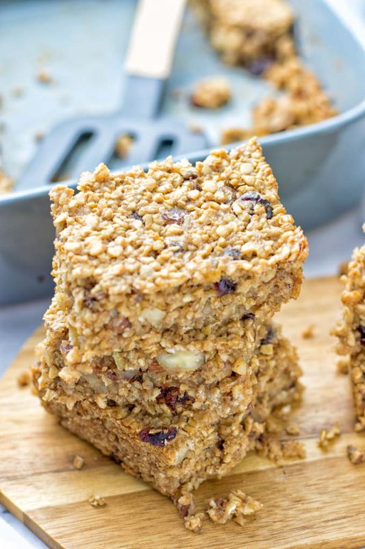 Trail Mix Breakfast Bars Contentedness Cooking