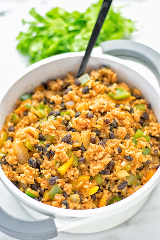 Cuban Rice and Beans | #vegan #glutenfree #contentednesscooking #plantbased #dairyfree 