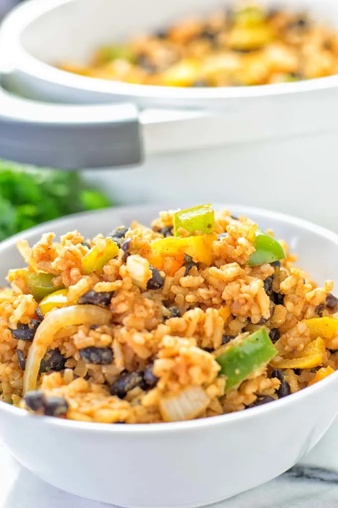 Cuban Rice and Beans | #vegan #glutenfree #contentednesscooking #plantbased #dairyfree 