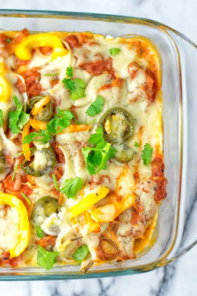 King Ranch Casserole | #vegan #plantbased #dairyfree #contentednesscooking 