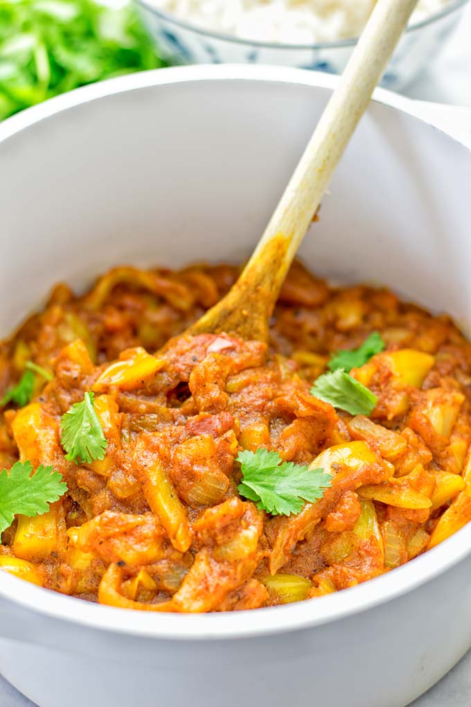 Vegan Chicken Madras | #vegan #glutenfree #contentednesscooking #plantbased #dairyfree