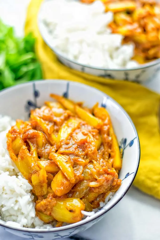 Vegan Chicken Madras | #vegan #glutenfree #contentednesscooking #plantbased #dairyfree