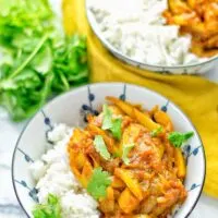 Vegan Chicken Madras | #vegan #glutenfree #contentednesscooking #plantbased #dairyfree