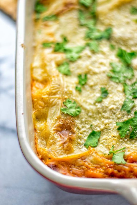 Buffalo Cauliflower Lasagna Contentedness Cooking