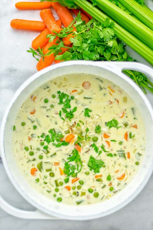 Cream of Wild Rice Soup Contentedness Cooking