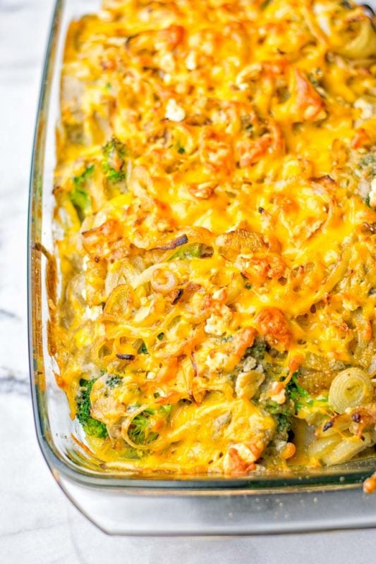 Vegan Broccoli Casserole Contentedness Cooking