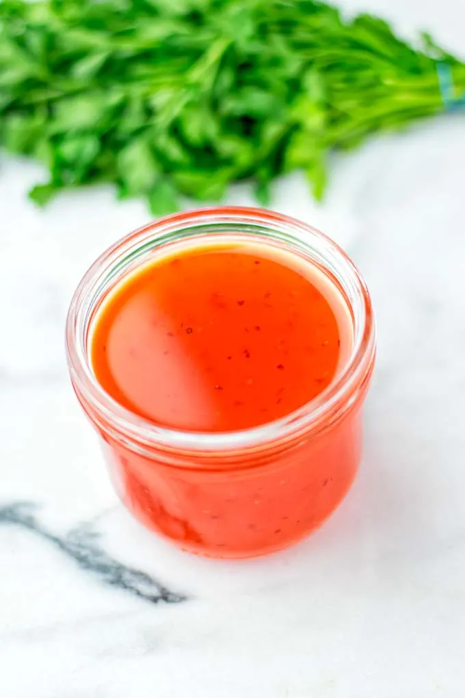 How to make a sweet chili sauce.