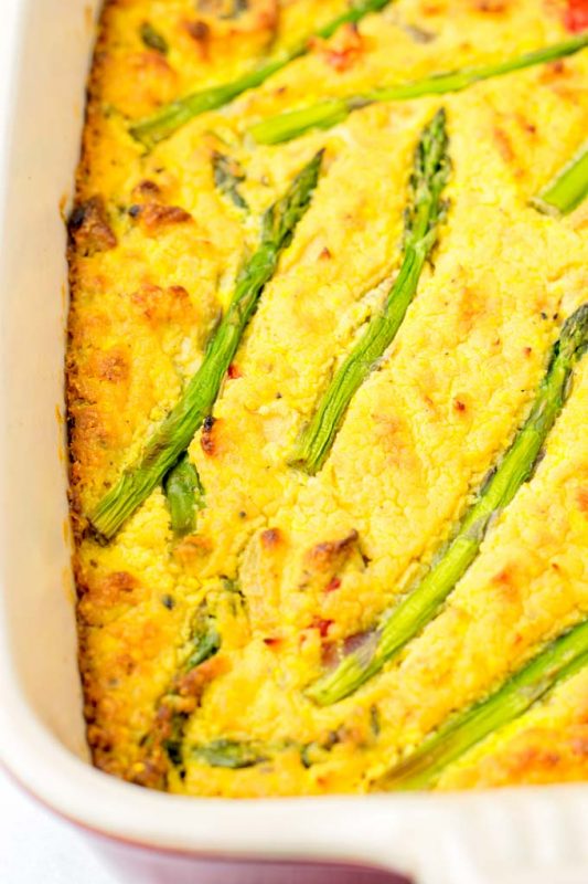 Asparagus Quiche [vegan] Contentedness Cooking