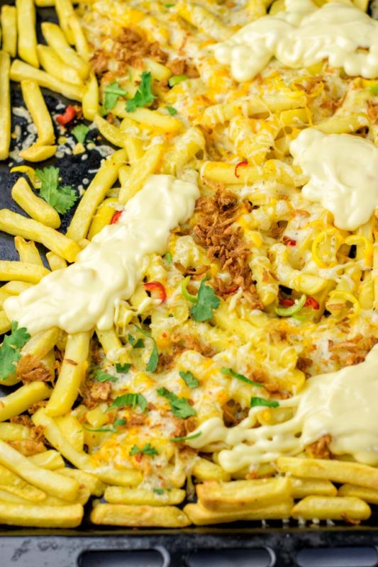 Animal Style Fries [vegan] Contentedness Cooking