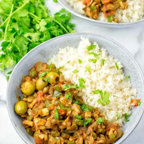 Easily reheatable the Cuban Picadillo is a great family recipe.