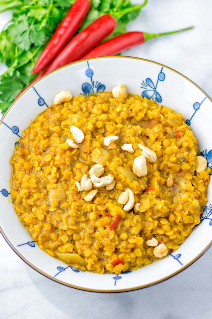 Male amazing vegetarian Indian food.