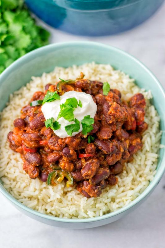 Chili Beans Recipe [one pot, vegan] Contentedness Cooking