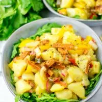 Enjoy this salad on top of a bed of arugula.