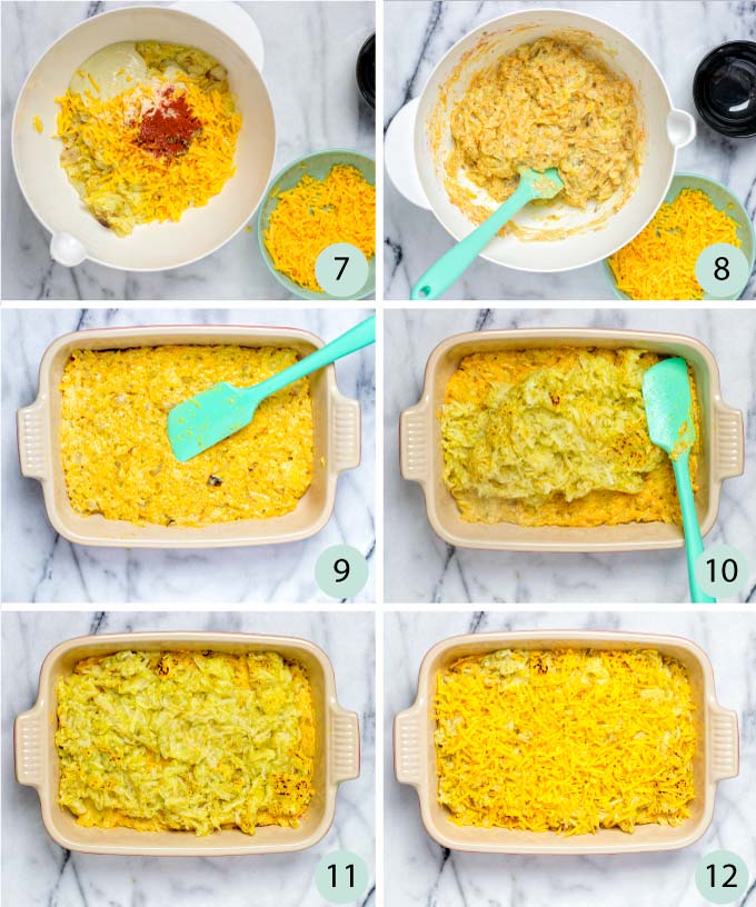 Hashbrown Casserole [vegan] - Contentedness Cooking