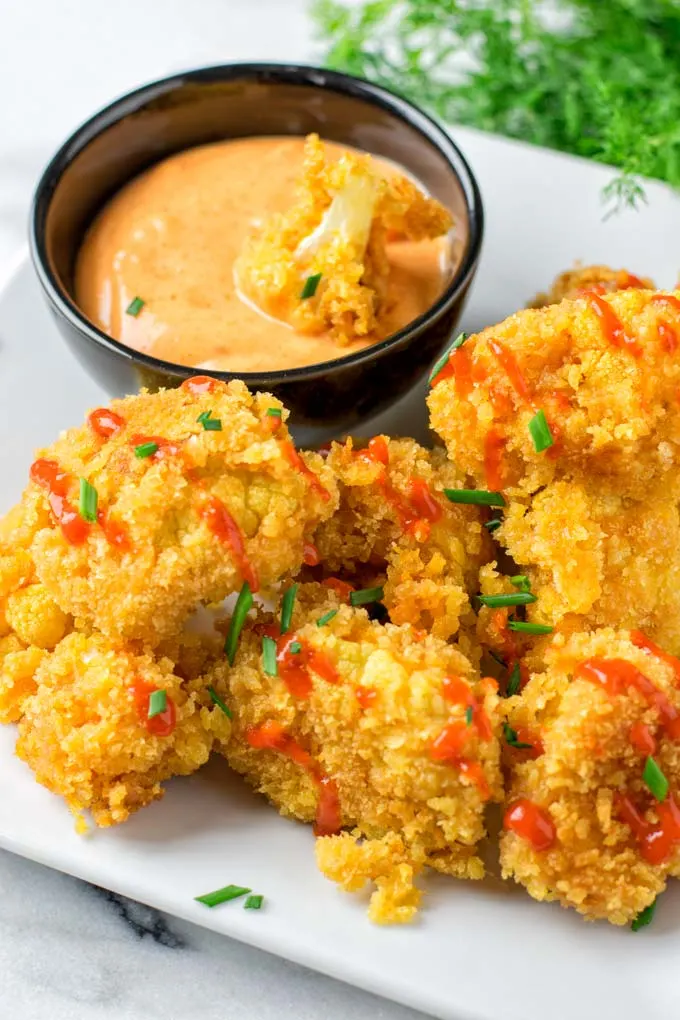 This Bang Bang Cauliflower recipe is 100% vegan.