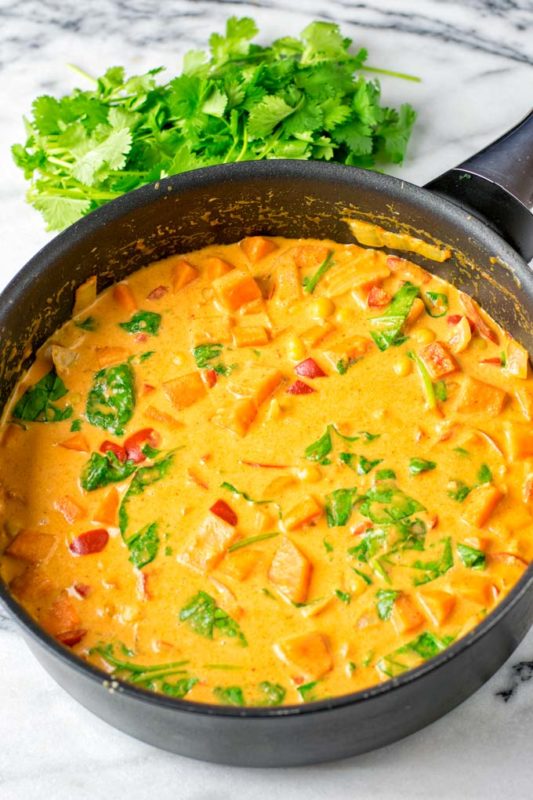 Sweet Potato Curry [vegan, one pot] - Contentedness Cooking