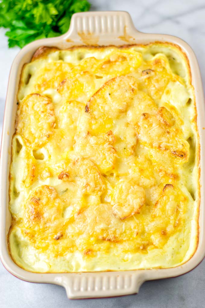 Dauphinoise potatoes [vegan] Contentedness Cooking