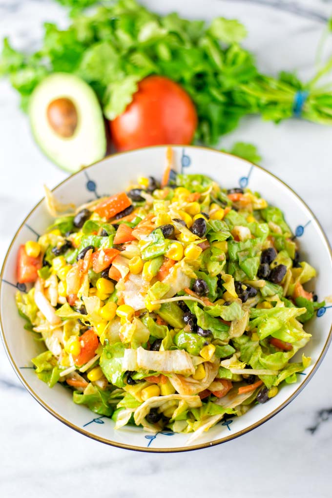 Southwest Salad in a large bowl.