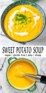 Sweet Potato Soup [vegan] - Contentedness Cooking