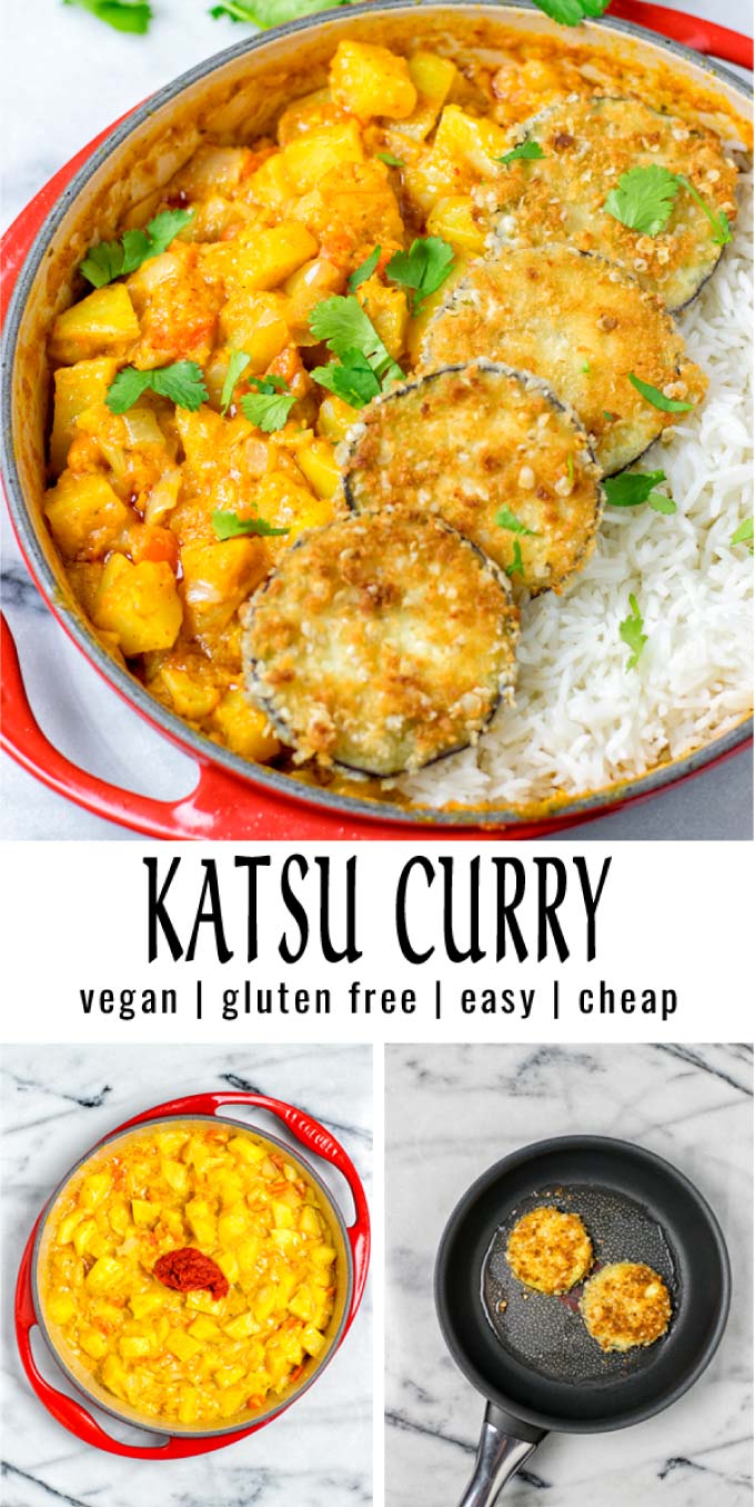 Easy and impressive this Katsu Curry is using simple ingredients, full of flavor, budget friendly and naturally vegan. A keeper that the whole family will love in no time. #vegan #dairyfree #vegetarian #glutenfree #dinner #lunch #mealprep #contentednesscooking #katsucurry