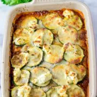 This Zucchini Lasagna is easy to make and a family favorite.