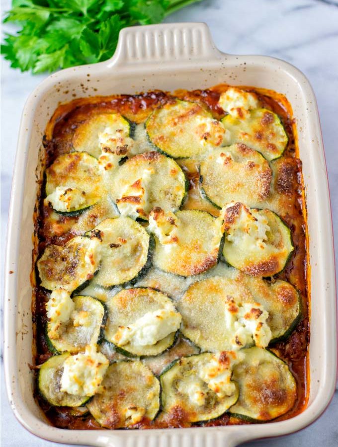 This Zucchini Lasagna is easy to make and a family favorite.