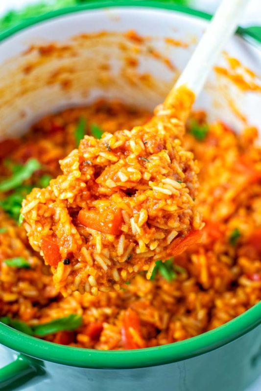 Jollof Rice [vegan, easy] Contentedness Cooking