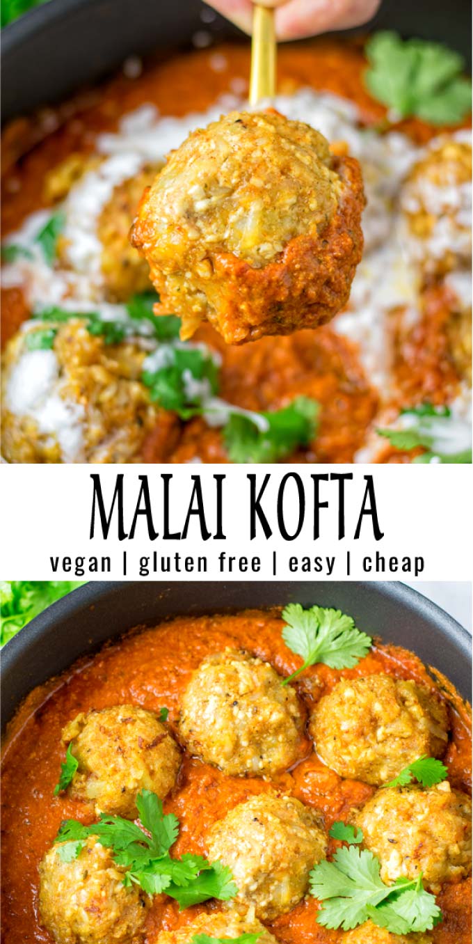 This Malai Kofta is easy to make with big flavors that the whole family will love. No one would ever taste it is naturally vegan and seriously so delicious. Try these and you know what I'm talkng about. #vegan #glutenfree #vegetarian #dairyfree #mealprep #dinner #lunch #contentednesscooking #malaikofta
