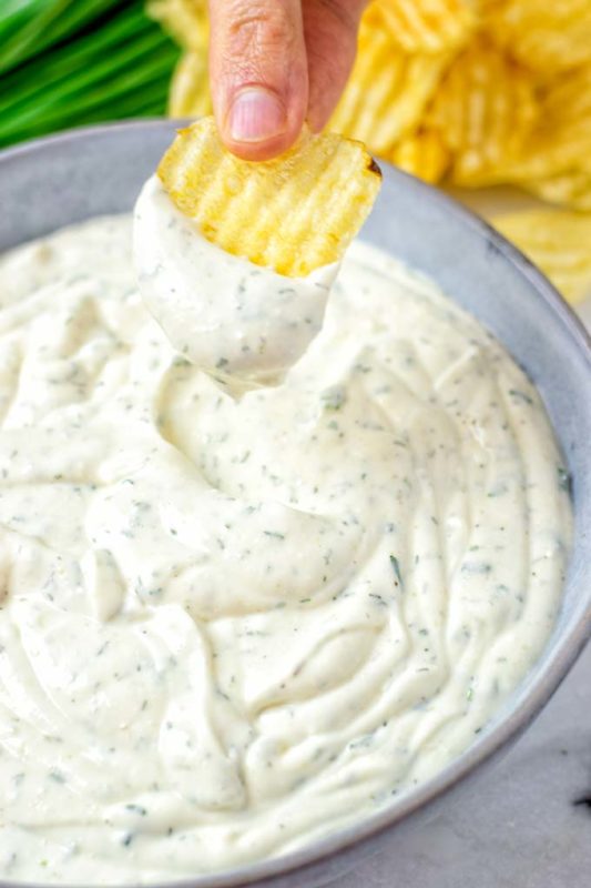 Ranch Dip [vegan, easy] Contentedness Cooking