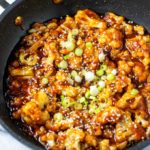 Sesame seed give an extra crunch to this dish as garnish.