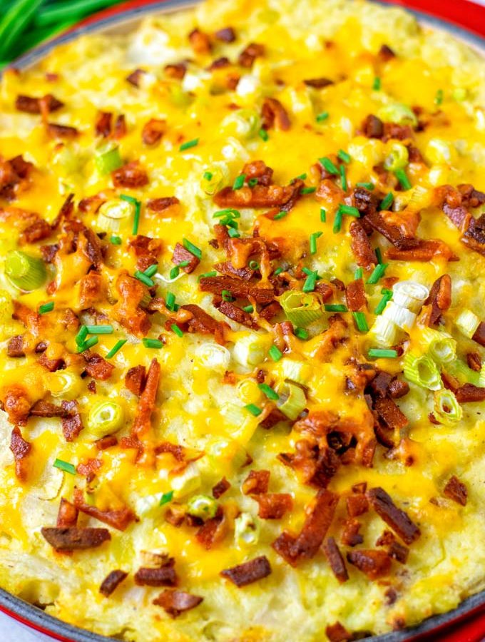Some extra green with chives sprinkled on top.