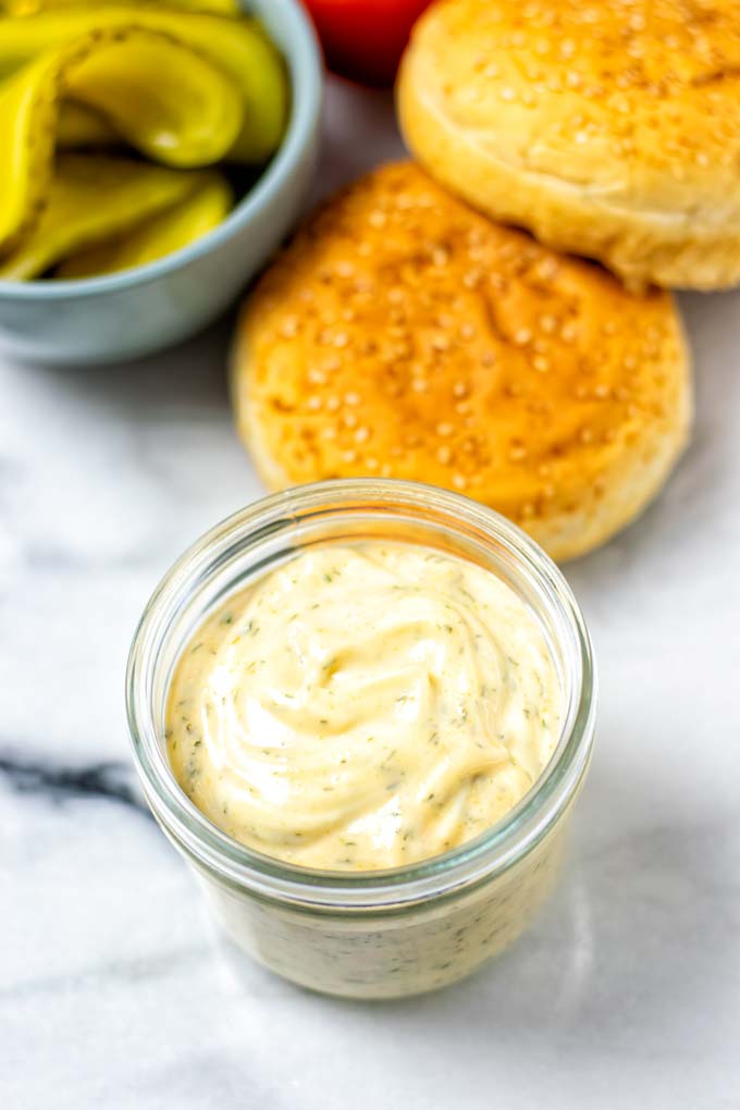 Burger Sauce [vegan, 5 min] - Contentedness Cooking