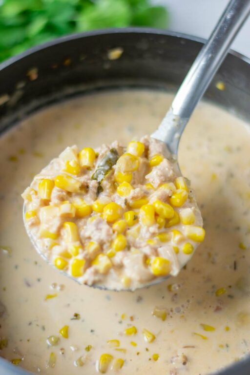 Corn Soup [vegan, easy] - Contentedness Cooking