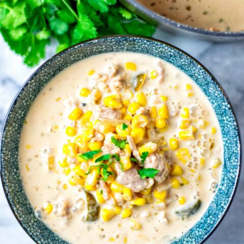 Corn Soup [vegan, easy] - Contentedness Cooking