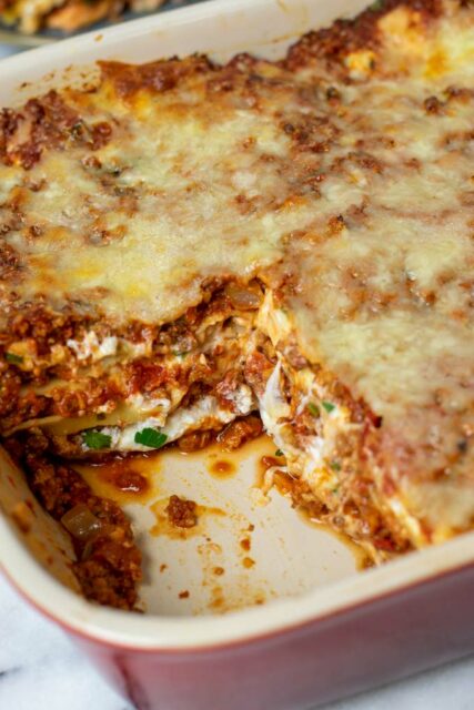 Easy Homemade Lasagna - Contentedness Cooking