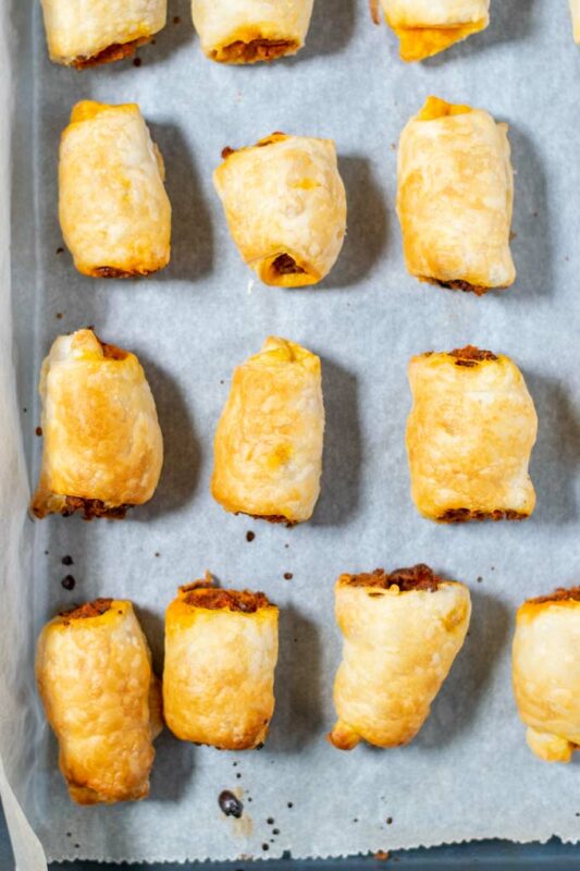 Sausage Rolls Contentedness Cooking