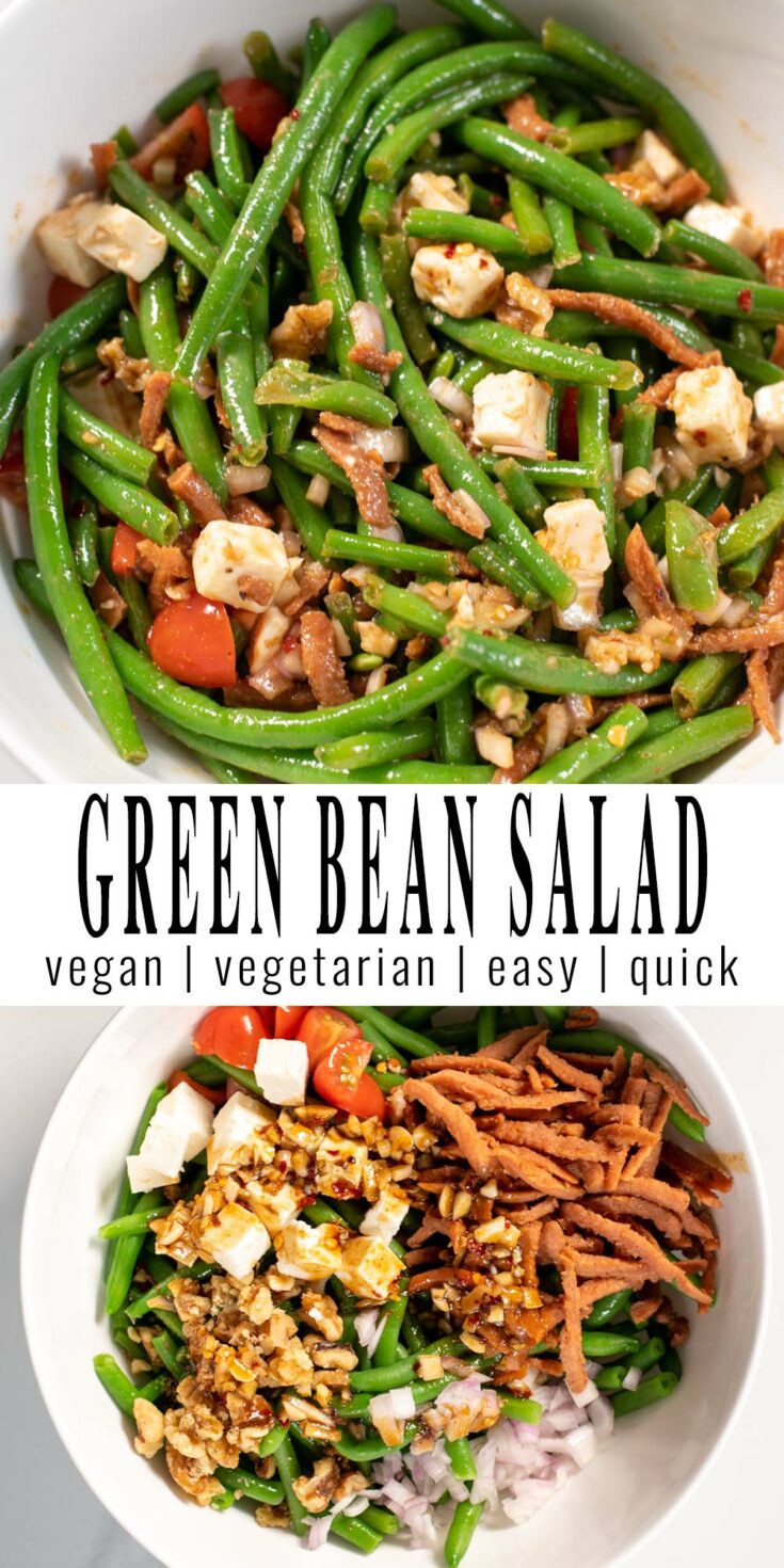 Green Bean Salad - Contentedness Cooking