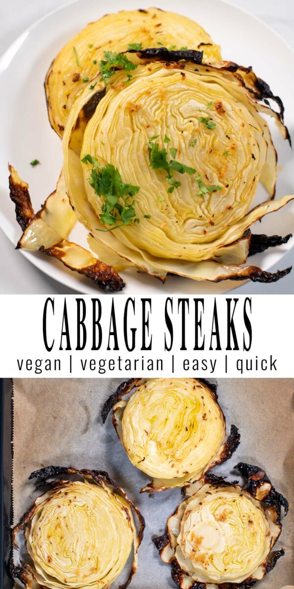 Cabbage Steaks Contentedness Cooking