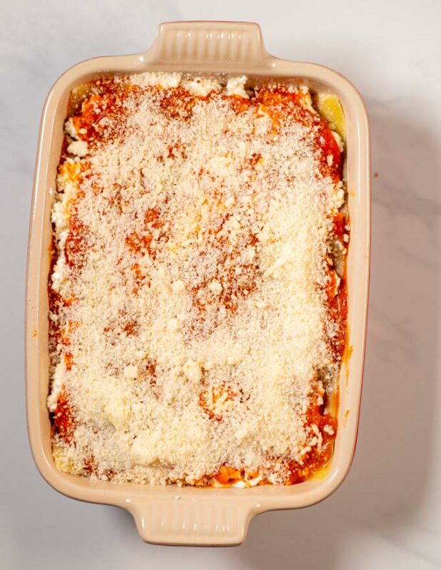 Best Cheese Lasagna Recipe with a blend of four cheeses Contentedness