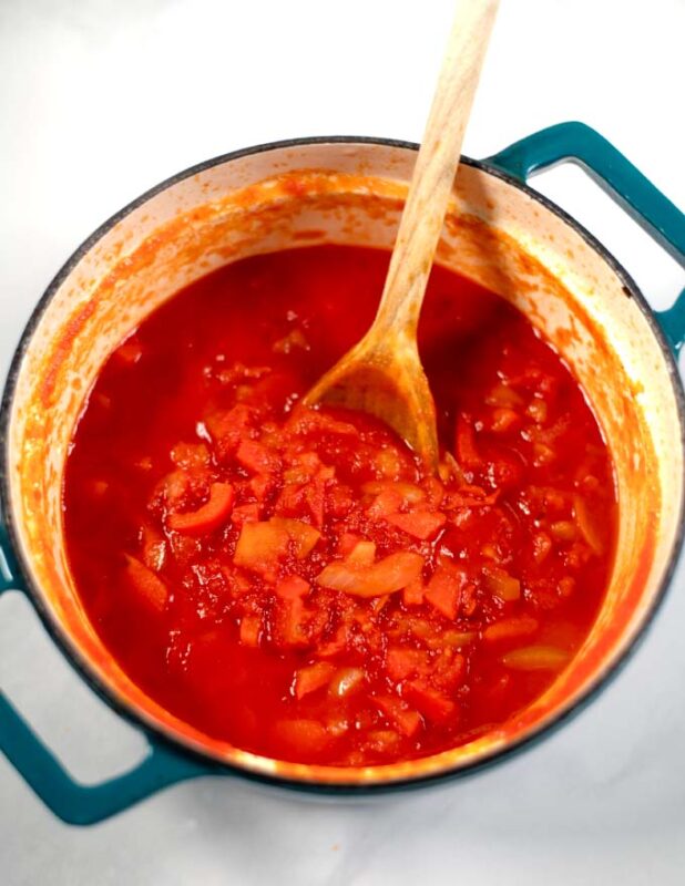 Best Southern Stewed Tomatoes Recipe Contentedness Cooking