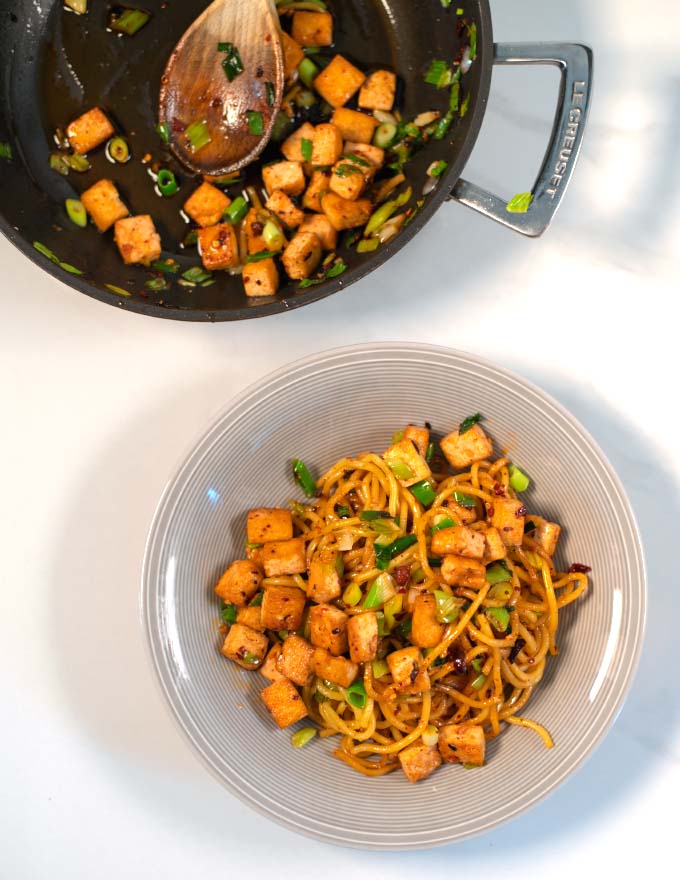 A portion of Fried Rice Noodles.