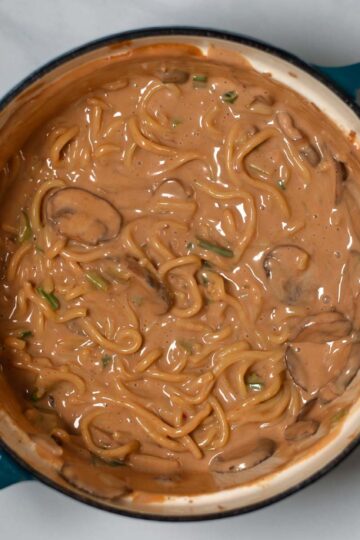 Mixed Peanut Butter Ramen.