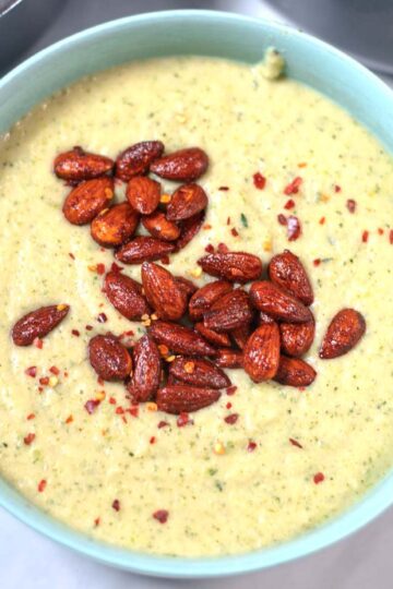 Preview of a Zucchini Soup serving.