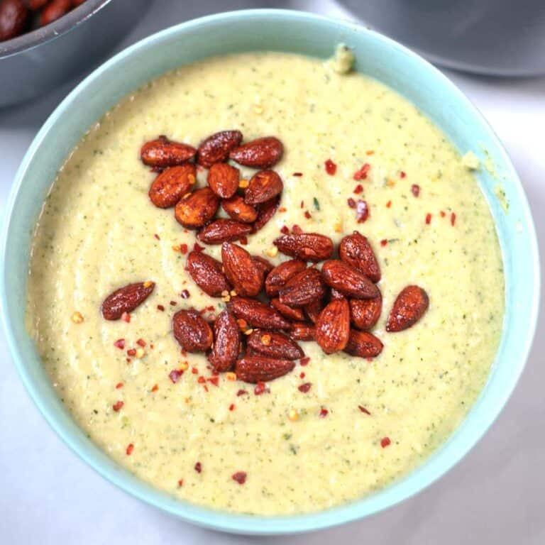 Preview of a Zucchini Soup serving.