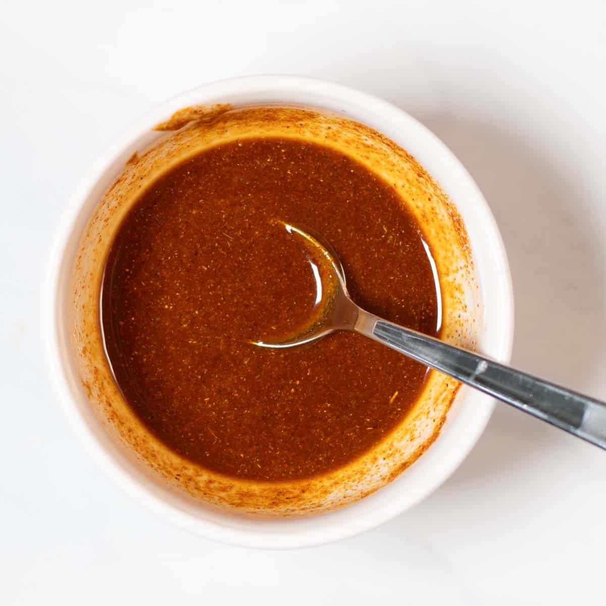 The Shawarma spice rub in a bowl.