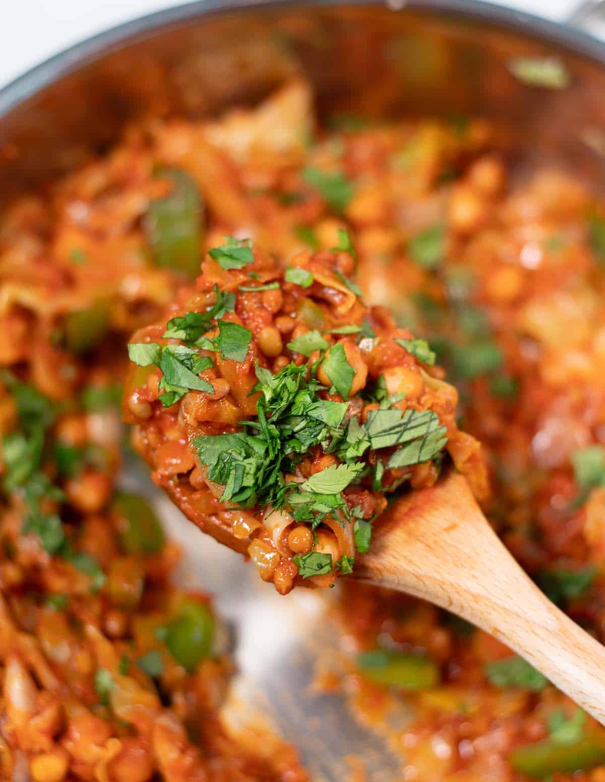 A spoonful of Dirty Cabbage.